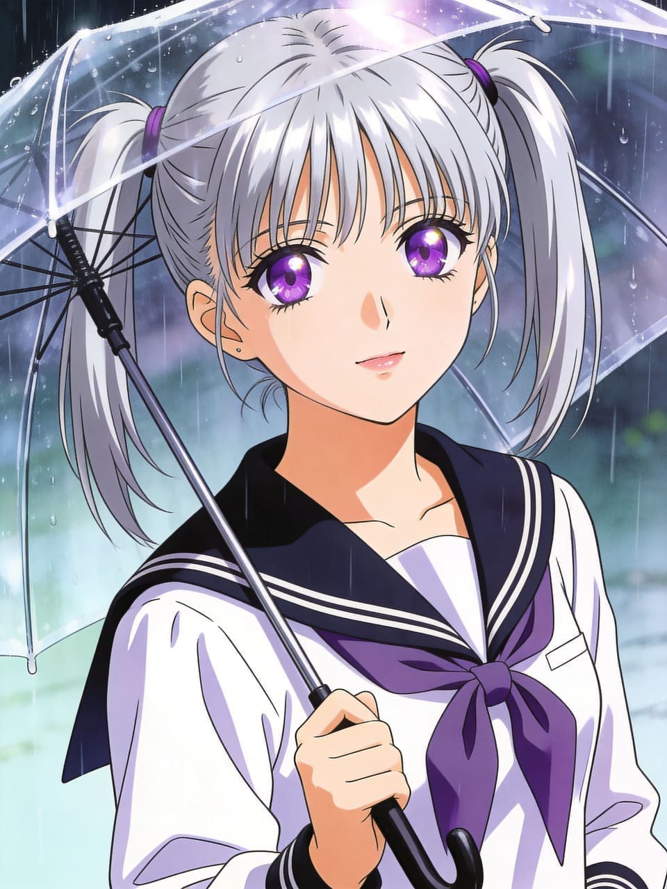 Cel-Shaded Anime Portrait