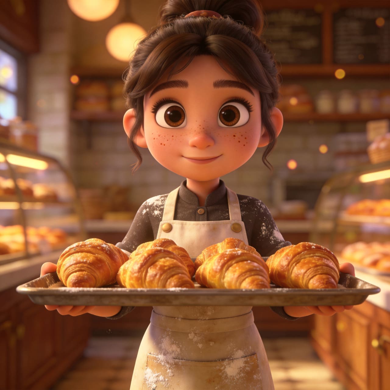 Pixar-Style 3D Character