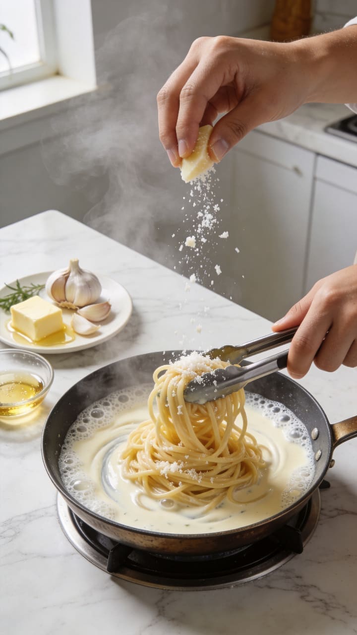 Top-Down Recipe Video